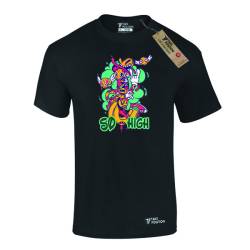 Ανδρικό μπλουζάκι t-shirt  βαμβακερό Takeposition High, Μαύρο, 320-1513