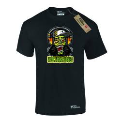 Ανδρικό μπλουζάκι t-shirt  βαμβακερό Takeposition Love Loud Music, Μαύρο, 320-1514