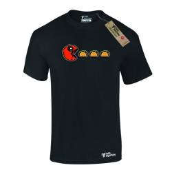Μπλουζάκια ανδρικά με αστεία σχέδια βαμβακερά Takeposition Dead Pac, μαύρο, 320-1566
