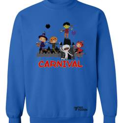 Αποκριάτικη Φούτερ μπλούζα Ενηλίκων Τakeposition, Carnival Kids, Μπλε, 332-3032-10