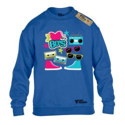 Takeposition H-cool Παιδικές μπλούζες φούτερ 80s Forever, Μπλε, 810-4007-10