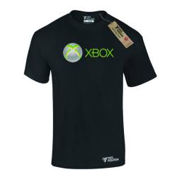 Ανδρικό μπλουζάκι t-shirt  βαμβακερό Takeposition Game Xbox Logo, Μαύρη, 320-4760