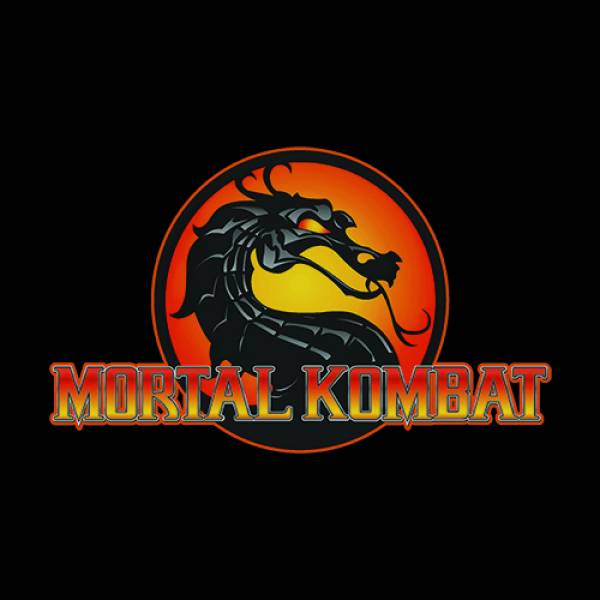 Hoodie φούτερ με κουκούλα Takeposition H-cool , Game Mortal Kombat Logo, Μαύρη, 907-4725 