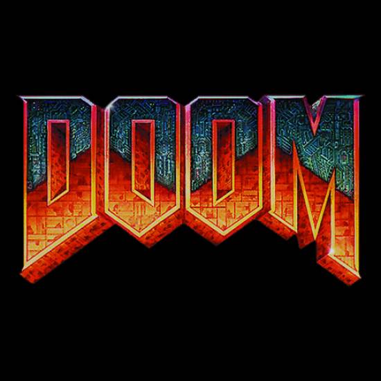 Φούτερ μπλούζα Ενηλίκων Τakeposition, Game Doom Logo, Γκρι σκούρο, 332-4731-08