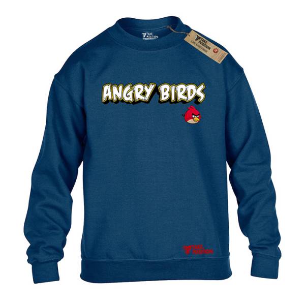 Takeposition H-cool Παιδικές μπλούζες φούτερ Angry Birds logo, Μπλε σκούρο Navy, 810-4714 