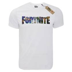 T-shirt unisex T-cool λευκό Fortnite llama, 900-4654