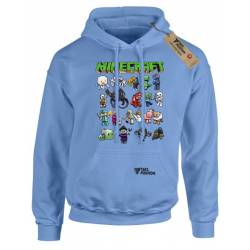 Μπλούζες φούτερ με κουκούλα Takeposition H-cool , Minecraft munsters collection, Γαλάζιο, 907-4767-03