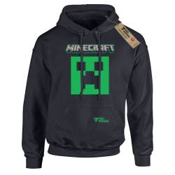 Hoodie φούτερ με κουκούλα Takeposition H-cool  Minecraft Ghost, Μαύρη, 907-4768-02