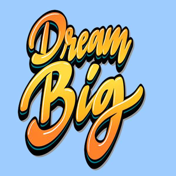 Takeposition Classic Παιδική φούτερ με κουκούλα  Dream big, Μαύρο, 811-5009-01 