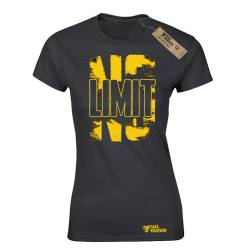 Αθλητικό γυναικείo t-shirt Takeposition No Limits μαύρο, 504-5516-02