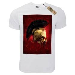 T-shirt unisex Takeposition T-cool λευκό This is Sparta 900-5521S