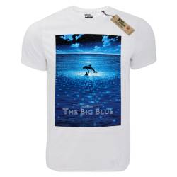T-shirt unisex Takeposition T-cool λευκό The Big Blue, 900-5524S