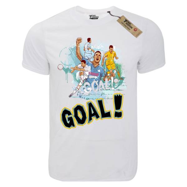 T-shirt unisex T-cool λευκό Goal,, 900-5530 