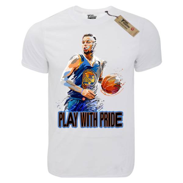 T-shirt unisex T-cool λευκό Play with pride, 900-5534 