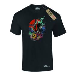 Ανδρικό μπλουζάκι t-shirt  βαμβακερό Takeposition Transform In That, Μαύρο, 320-8022