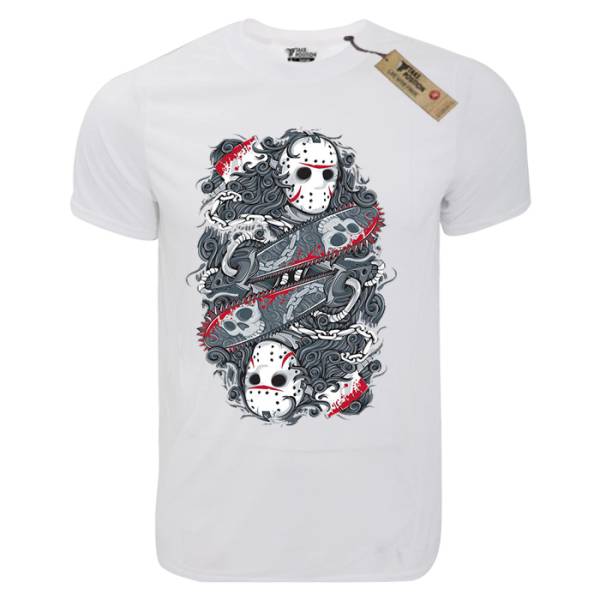 T-shirt unisex Takeposition T-cool λευκό Halloween Mirror, 900-8002 