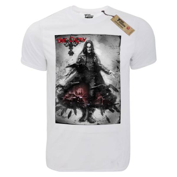 T-shirt unisex T-cool λευκό Crow Revenge, 900-8503 