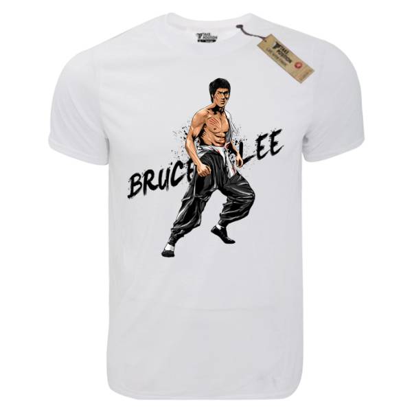 T-shirt unisex Takeposition T-cool λευκό Bruce Lee 900-8510 