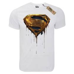T-shirt unisex Takeposition T-cool λευκό Super man 900-8511