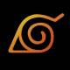 Ζακέτα φούτερ με κουκούλα Ενηλίκων Takeposition Z-cool Ανιμε Naruto Logo, Βυσσινί, 908-1066-11