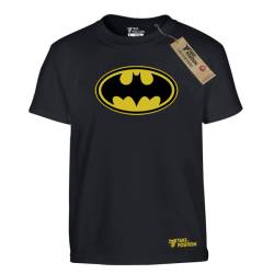 Μπλουζάκι παιδικό κοντομάνικο βαμβακερό Takeposition H-cool Bat Logo,Μαύρο, 806-1080