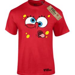Ανδρικά μπλουζάκια με cartoon  βαμβακερά Takeposition  Funny Bob Κόκκινο, 320-1174