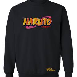 Φούτερ μπλούζα Ενηλίκων Τakeposition, Anime Naruto Logo, Μαύρο, 332-1053-02