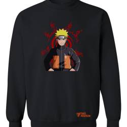 Φούτερ μπλούζα Ενηλίκων Τakeposition,  Anime Naruto Black Sun, Μαύρο, 332-1211-02