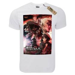 T-shirt unisex Takeposition T-cool λευκό Attack on Titan Chronicle, 900-1027