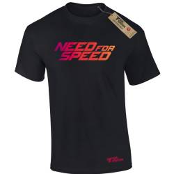 Ανδρικά t-shirt  βαμβακερά Takeposition Need for Speed, Μαύρο, 320-9074-02