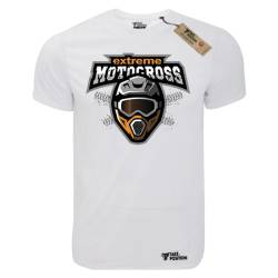 T-shirt unisex T-cool λευκό Extreme Motocross, 900-9079