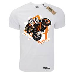 T-shirt unisex T-cool λευκό, KTM Rider, 900-9082