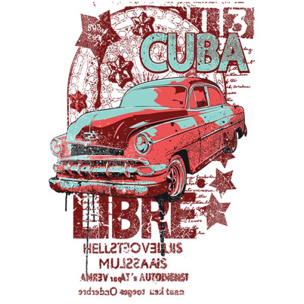 Παιδικές μπλούζες μακρυμάνικες λεπτές Takeposition, Cuba Libre, Μαύρη, 814-9002-02 