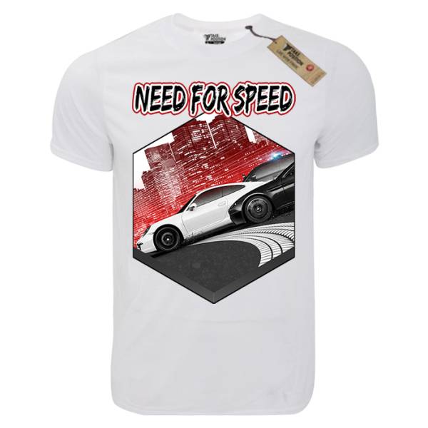T-shirt unisex T-cool λευκό Need for speed, 900-9015 