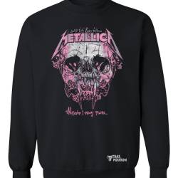 Φούτερ μπλούζα Ενηλίκων Τakeposition Metallica  werever i way roam σε Μαύρο χρώμα, 332-7731-02