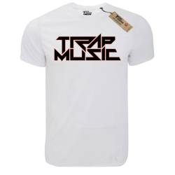 T-shirt unisex T-cool λευκό  Trap Music, 900-7743