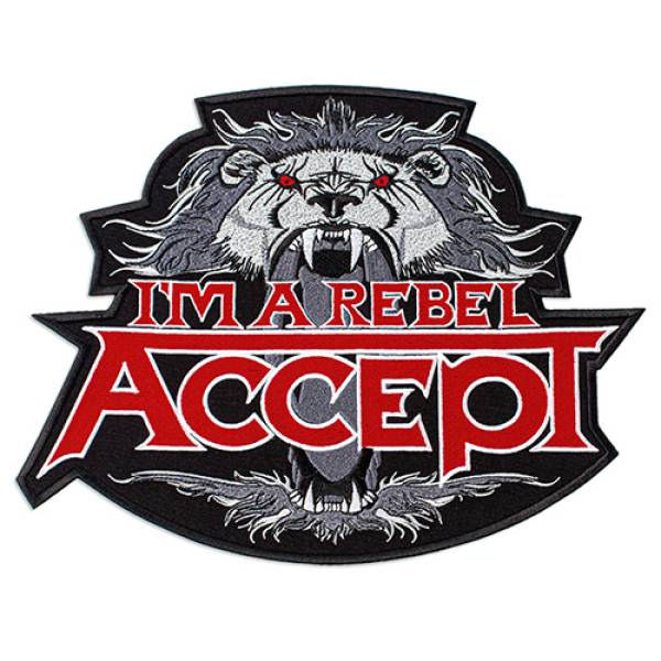 Hoodie ζακέτα με κουκούλα Takeposition Z-cool Accept I am a rebel, λευκή 908-7679 