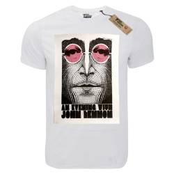 T-shirt unisex Takeposition T-cool λευκό John Lennon evening 900-7632