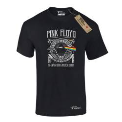 Ανδρικό μπλουζάκι t-shirt  βαμβακερό Takeposition Pink Floyd Dark Moon, Μαύρη, 320-7572