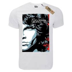 T-shirt unisex Takeposition T-cool λευκό The Doors poster, 900-7610