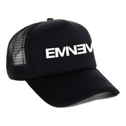 Καπέλο τζόκεϊ trucker Takeposition Μαύρο Eminem logo, 910-7525-02