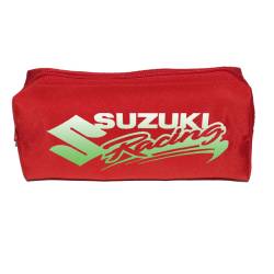 Κασετίνα με φερμουάρ 1 θέσης Takeposition Pole , Suzuki Logo, 7x17x4cm, Κόκκινη, 977-9042-05
