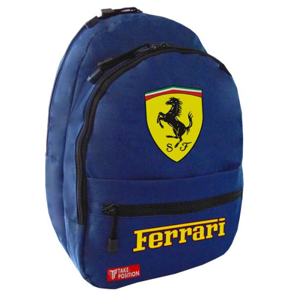 Takeposition Numi Σακίδιο πλάτης Ferrari, 1 Κεντρικές θέσεις ,Μπλε, 972-9062-10 