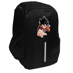 Takeposition Anime Goku Σχολική τσάντα Razor 1κεντρική θέση Rpet 600D 44Y x 34Μ x 10Π, Μαύρο, 973-1195-02