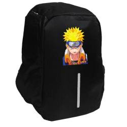 Takeposition Anime Naruto Angry Σχολική τσάντα Razor 1κεντρική θέση Rpet 600D 44Y x 34Μ x 10Π, Μαύρο, 973-1333-02