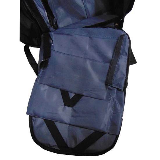 Takeposition Bat Wisdom, Σχολική τσάντα Razor 1κεντρική θέση Rpet 600D 44Y x 34Μ x 10Π, Μαύρο, 973-8501-02