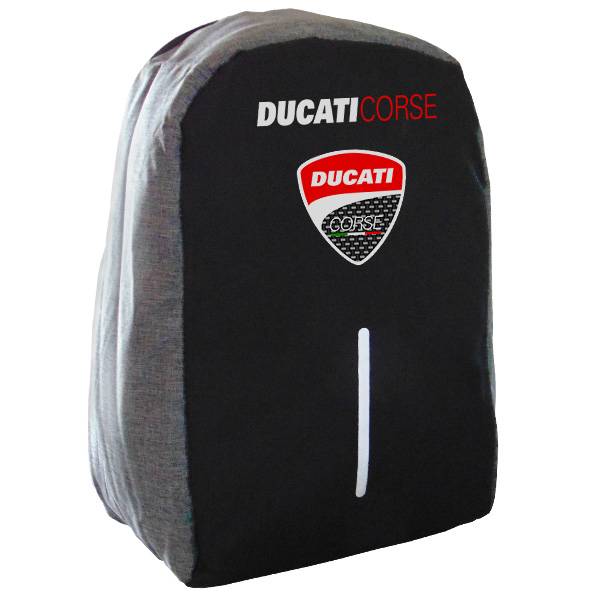 Takeposition Ducati corse Σακίδιο πλάτης Razor 1κεντρική θέση Rpet 600D 44Y x 34Μ x 10Π Μαύρο/γκρι 973-9068 