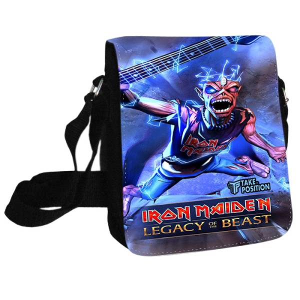 Τσαντάκι ώμου Unisex  Iron Maiden Legacy Of The Beast, Takeposition Μαύρο, 980-7552 