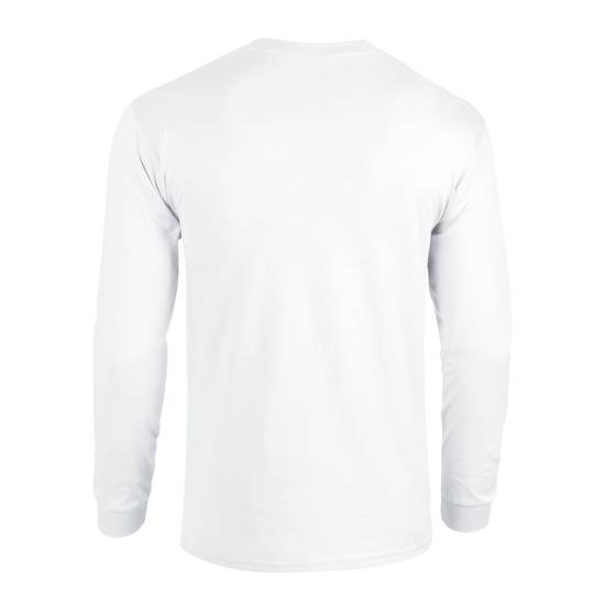 Ανδρική Μακρυμάνικη λεπτή μπλούζα Takeposition, V for Vegan, Λευκό, 333-2514-01