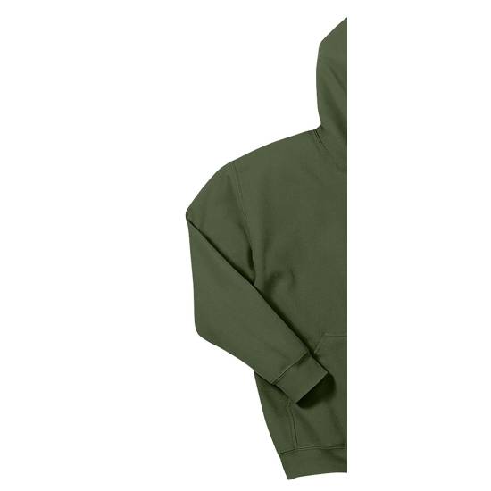 Μπλούζες φούτερ με κουκούλα Ενηλίκων Takeposition H-cool Never Die, Χακί, 907-9008-15
